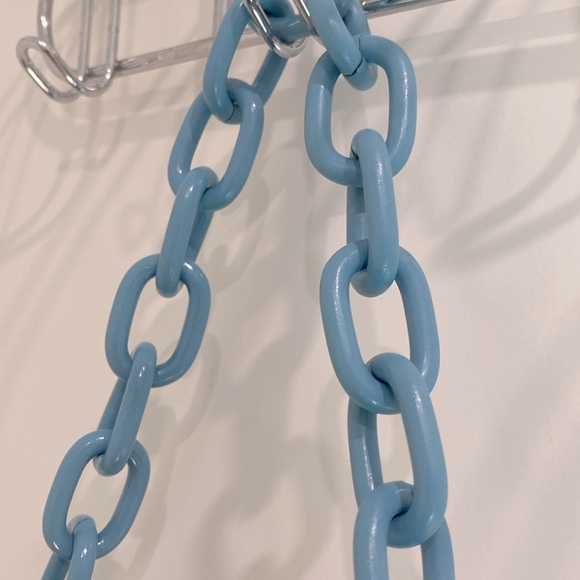 NWT Badgley Mischka Vegan Leather Wrapped Frame Clutch Removable Chain Strap - Picture 8 of 15